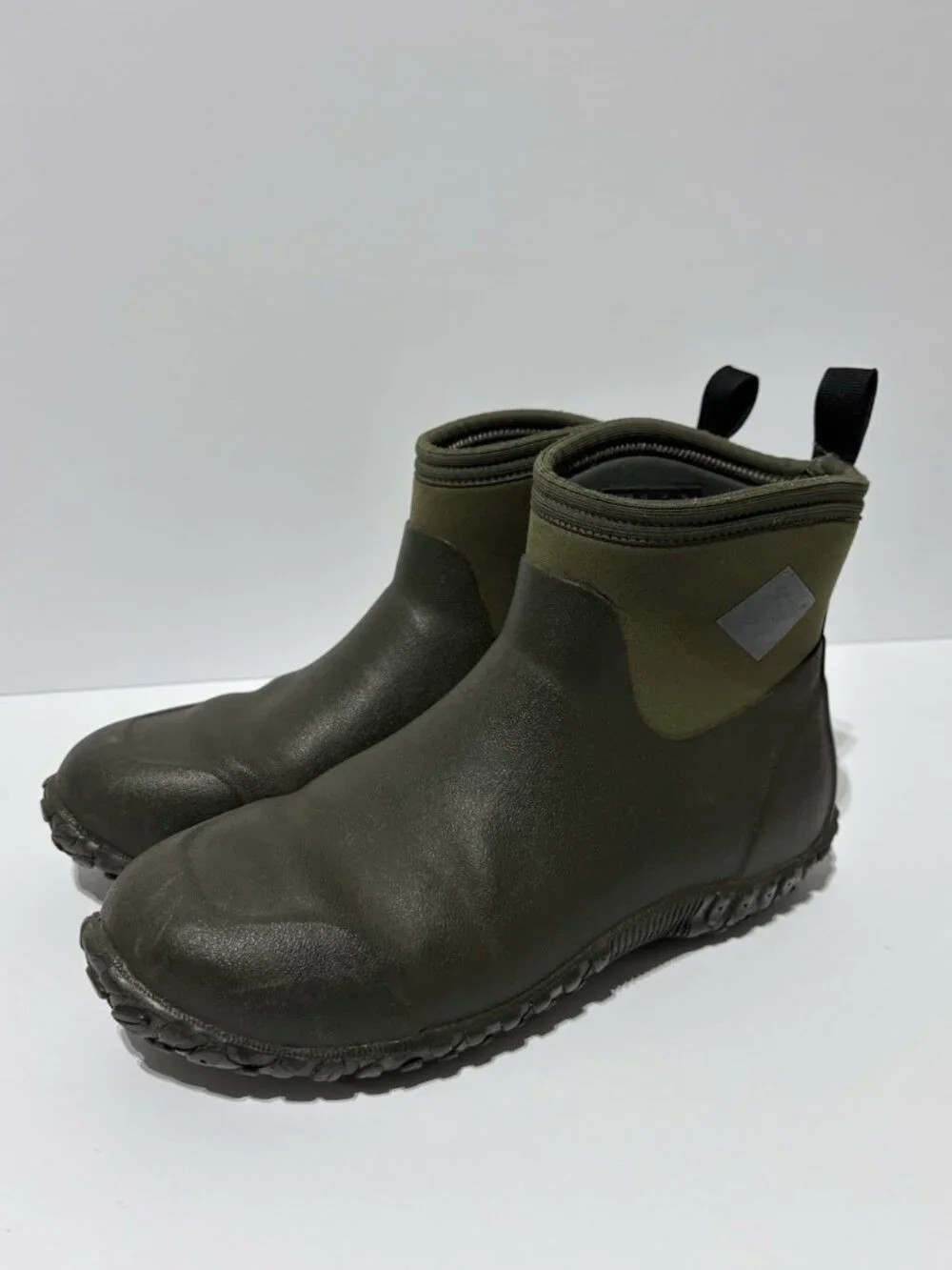 Muck Men’s Muckster II Moss Green Waterproof Boots, Size 9 M